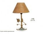 abajur  Aladim de Mesa Peq. Ferro  Sem Cupula Ref. 436